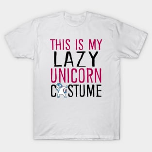 This Is My Lazy Unicorn Costume T-Shirt